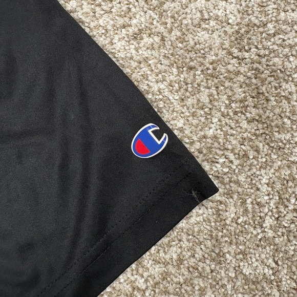 Champion Tar Heels University of North Carolina Black Athletic Tee Size S - Picture 3 of 7